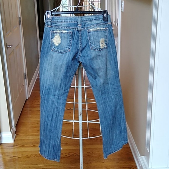 S - Marque Distressed Cropped Jeans - Picture 4 of 15